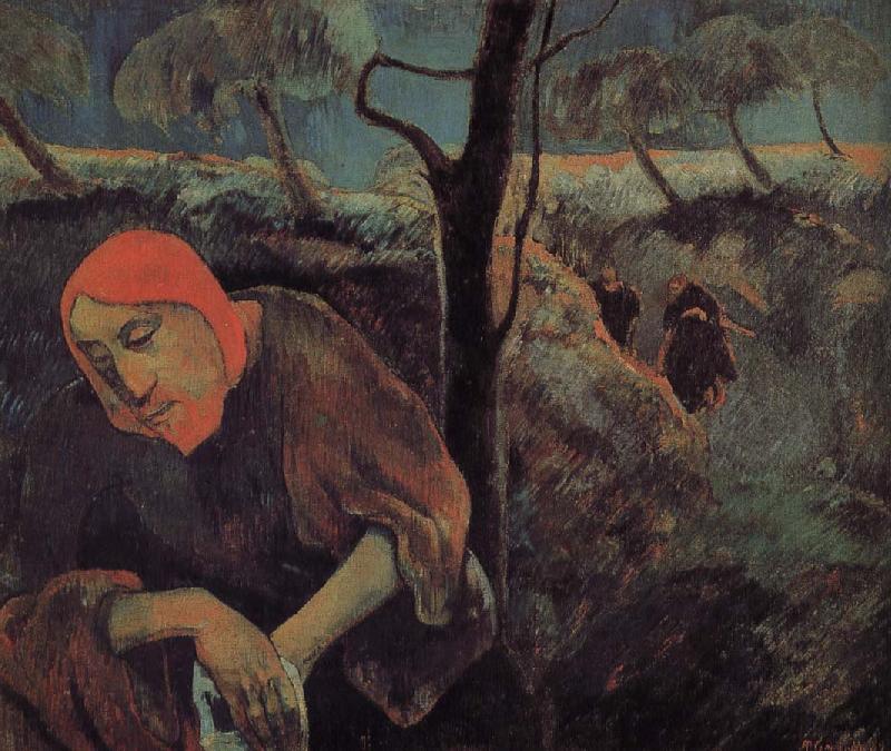 Paul Gauguin Olive groves of the Christ Sweden oil painting art